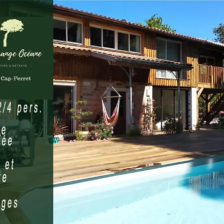 La Grange Oceane & Piscine Chauffee En Saison Apartment