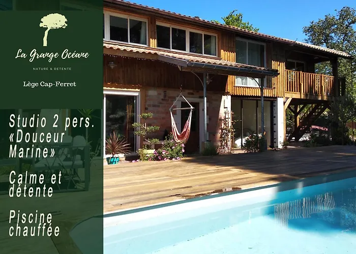 Apartment La Grange Oceane Spa, Clim & Piscine Chauffee En Saison